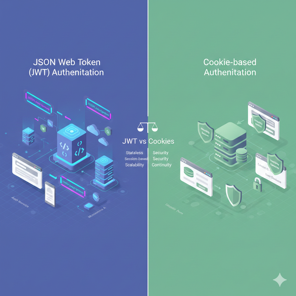 JSON Web Token vs Cookie — Choosing the Right Authentication Strategy
